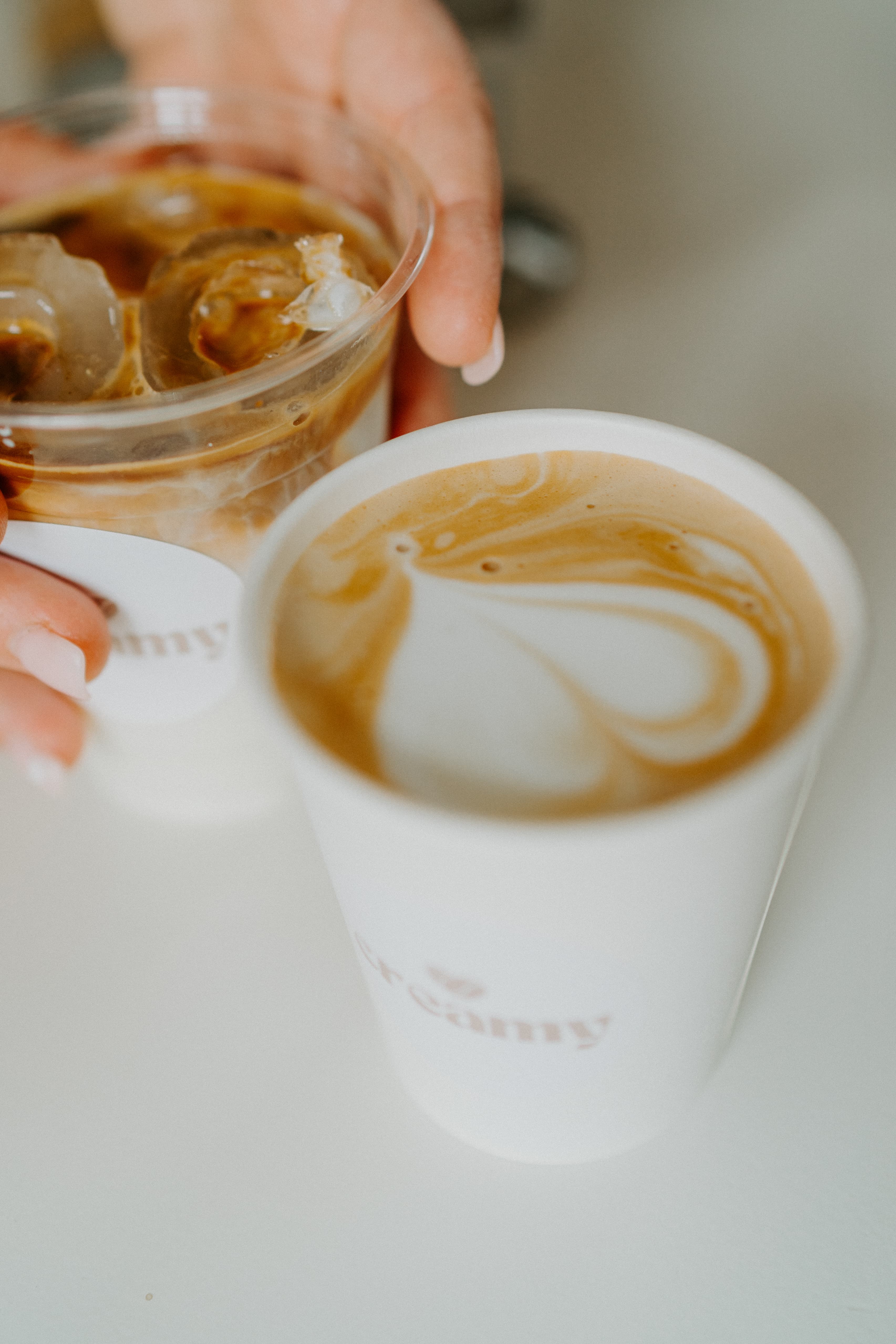 Specialty Coffee Detail von Creamy Catering